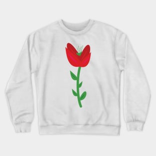 red rose Crewneck Sweatshirt